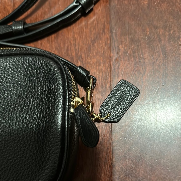 Coach Black Leather Crossbody Bag - Picture 3 of 10
